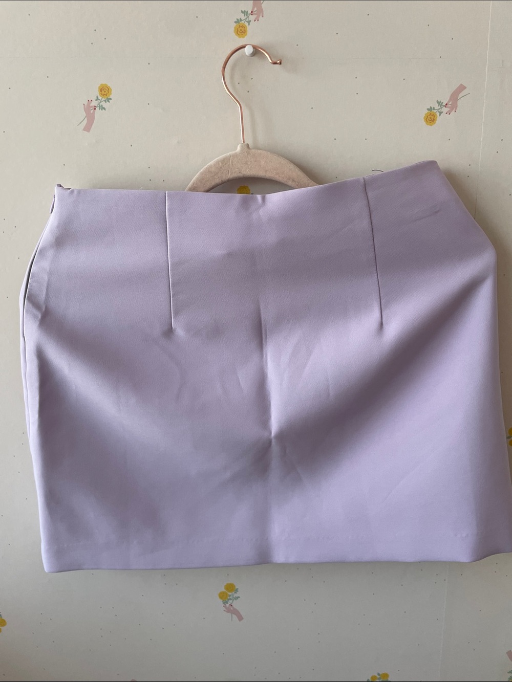 Zara Lavender Mini Skirt - Picture 3 of 3